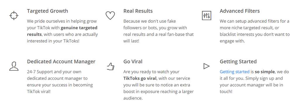 Toksocial Features