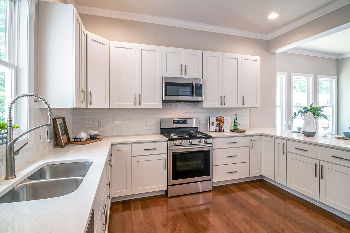 kitchen with natural light